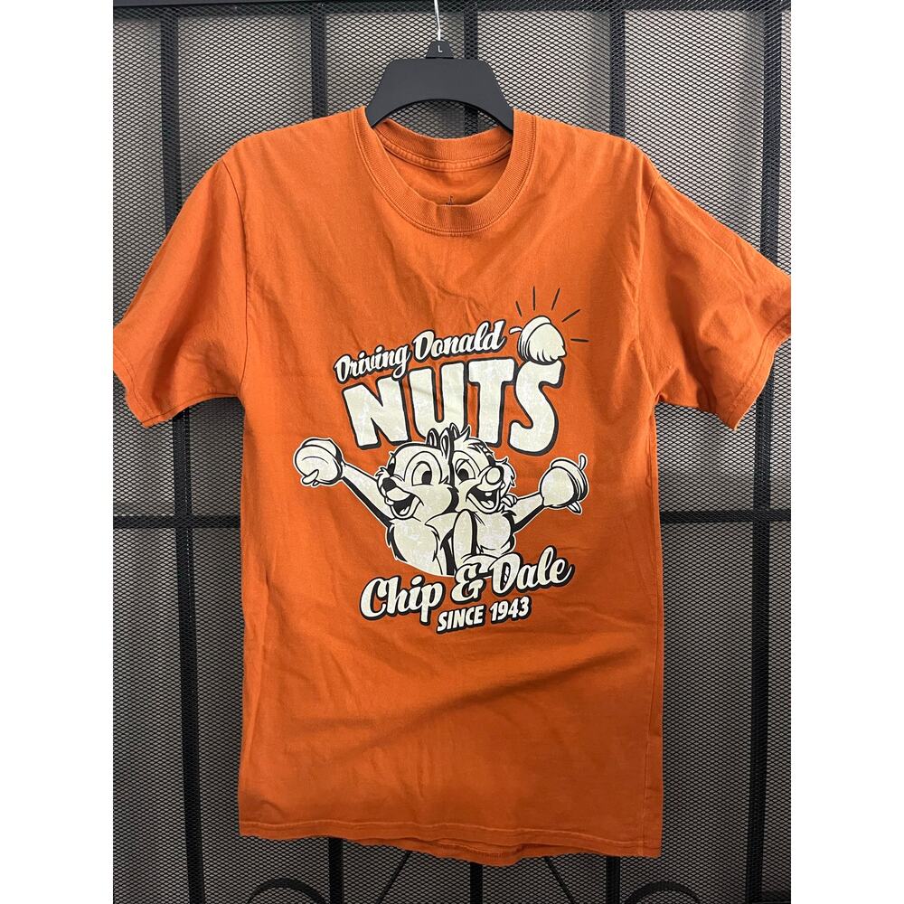 Disneyland Resort Chip and Dale shirt orange